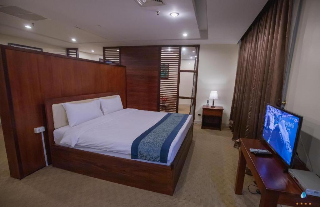 Vientiane Plaza Hotel Buitenkant foto